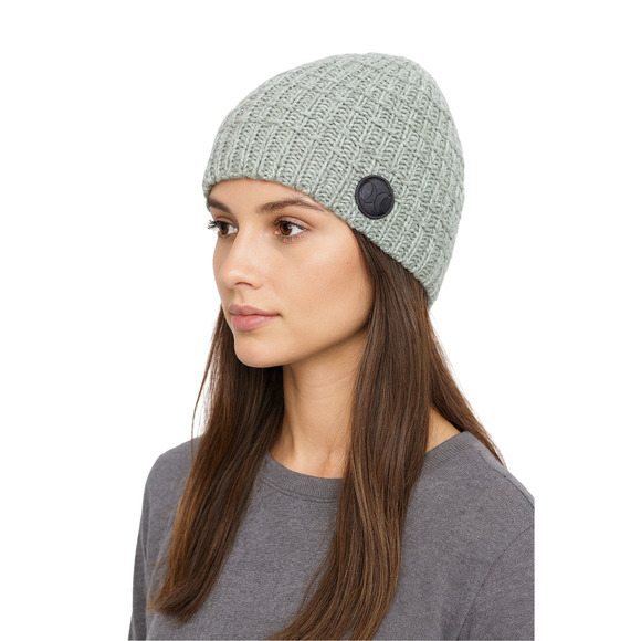 Hurley Prospect Beanie Light Gray Knit Winter Hat Unisex Adult OSFM Acrylic New - Picture 12 of 13